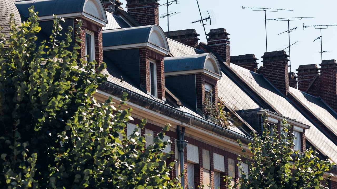 Toitures caractéristiques de la Somme